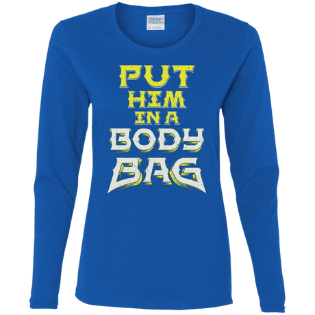 T-Shirts Royal / S BODY BAG Women's Long Sleeve T-Shirt