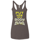T-Shirts Macchiato / X-Small BODY BAG Women's Triblend Racerback Tank