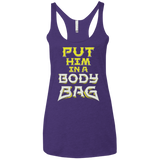 T-Shirts Purple Rush / X-Small BODY BAG Women's Triblend Racerback Tank