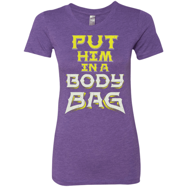 T-Shirts Purple Rush / S BODY BAG Women's Triblend T-Shirt