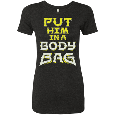 T-Shirts Vintage Black / S BODY BAG Women's Triblend T-Shirt