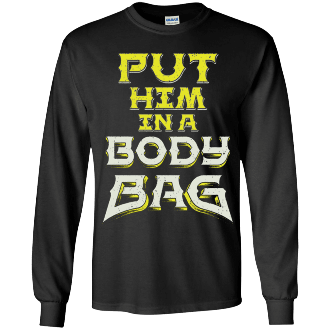 T-Shirts Black / YS BODY BAG Youth Long Sleeve T-Shirt