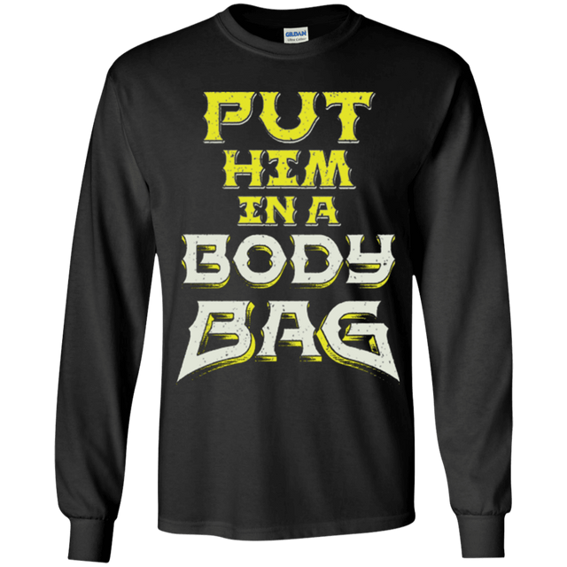 T-Shirts Black / YS BODY BAG Youth Long Sleeve T-Shirt