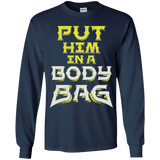 T-Shirts Navy / YS BODY BAG Youth Long Sleeve T-Shirt