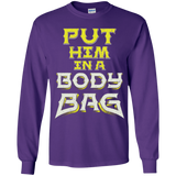T-Shirts Purple / YS BODY BAG Youth Long Sleeve T-Shirt