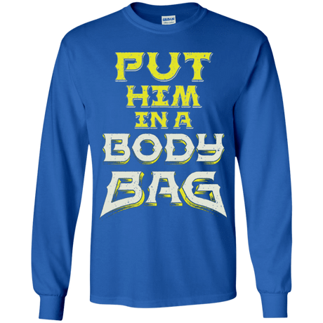 T-Shirts Royal / YS BODY BAG Youth Long Sleeve T-Shirt