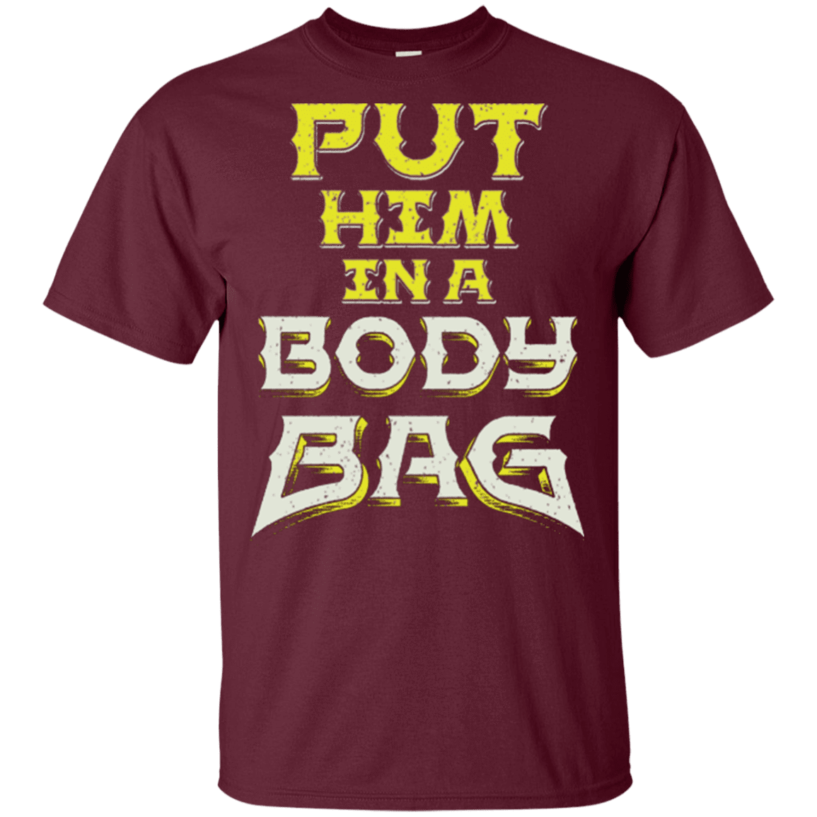 T-Shirts Maroon / YXS BODY BAG Youth T-Shirt