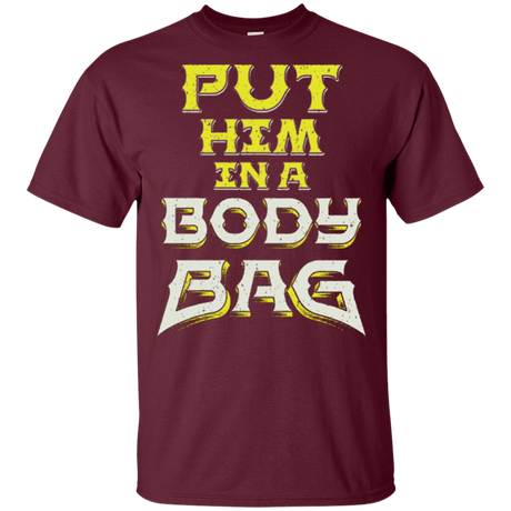 T-Shirts Maroon / YXS BODY BAG Youth T-Shirt