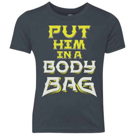 T-Shirts Vintage Navy / YXS BODY BAG Youth Triblend T-Shirt