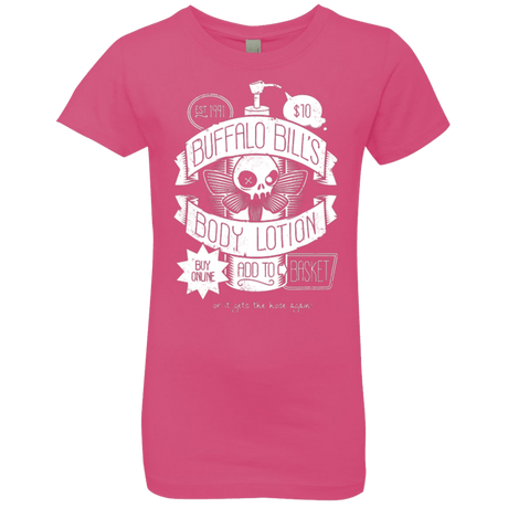 T-Shirts Hot Pink / YXS Body Lotion Girls Premium T-Shirt