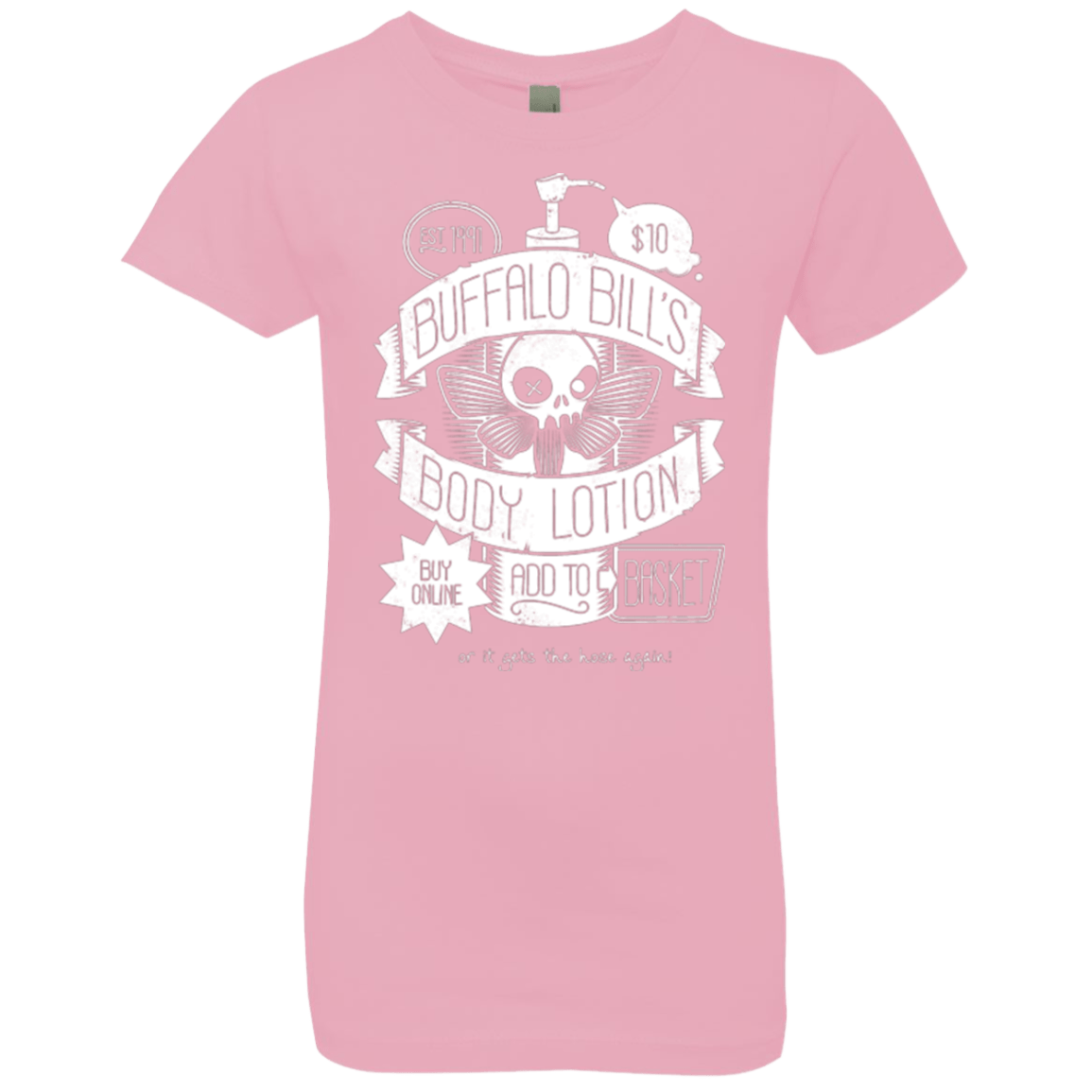 T-Shirts Light Pink / YXS Body Lotion Girls Premium T-Shirt