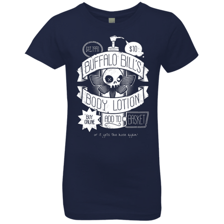 T-Shirts Midnight Navy / YXS Body Lotion Girls Premium T-Shirt