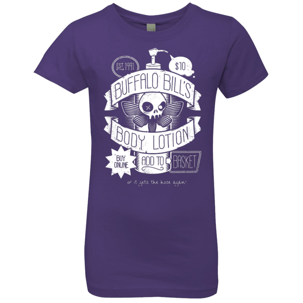T-Shirts Purple Rush / YXS Body Lotion Girls Premium T-Shirt