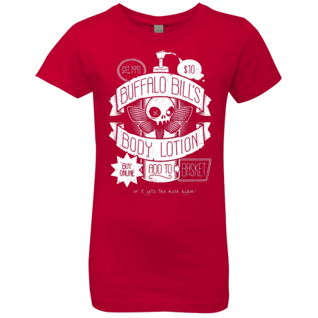 T-Shirts Red / YXS Body Lotion Girls Premium T-Shirt