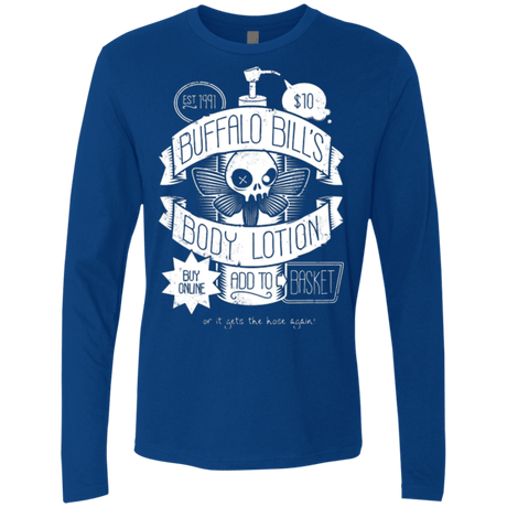 T-Shirts Royal / Small Body Lotion Men's Premium Long Sleeve
