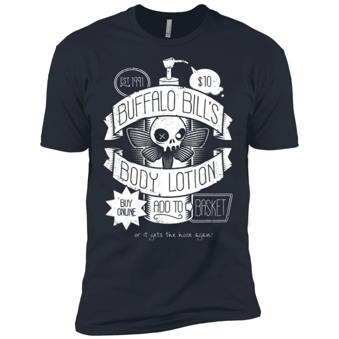 T-Shirts Indigo / X-Small Body Lotion Men's Premium T-Shirt