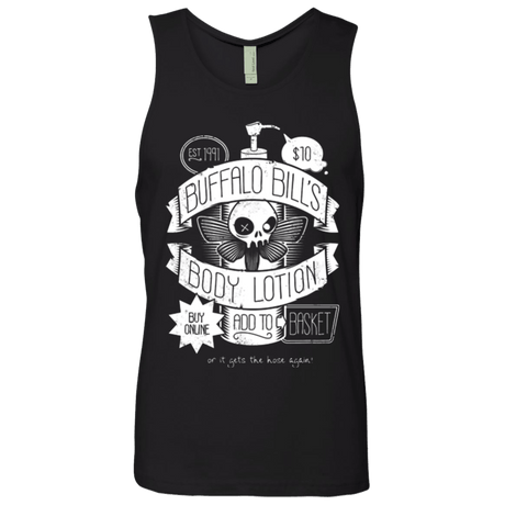 T-Shirts Black / Small Body Lotion Men's Premium Tank Top