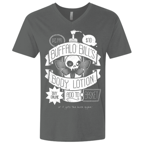 T-Shirts Heavy Metal / X-Small Body Lotion Men's Premium V-Neck