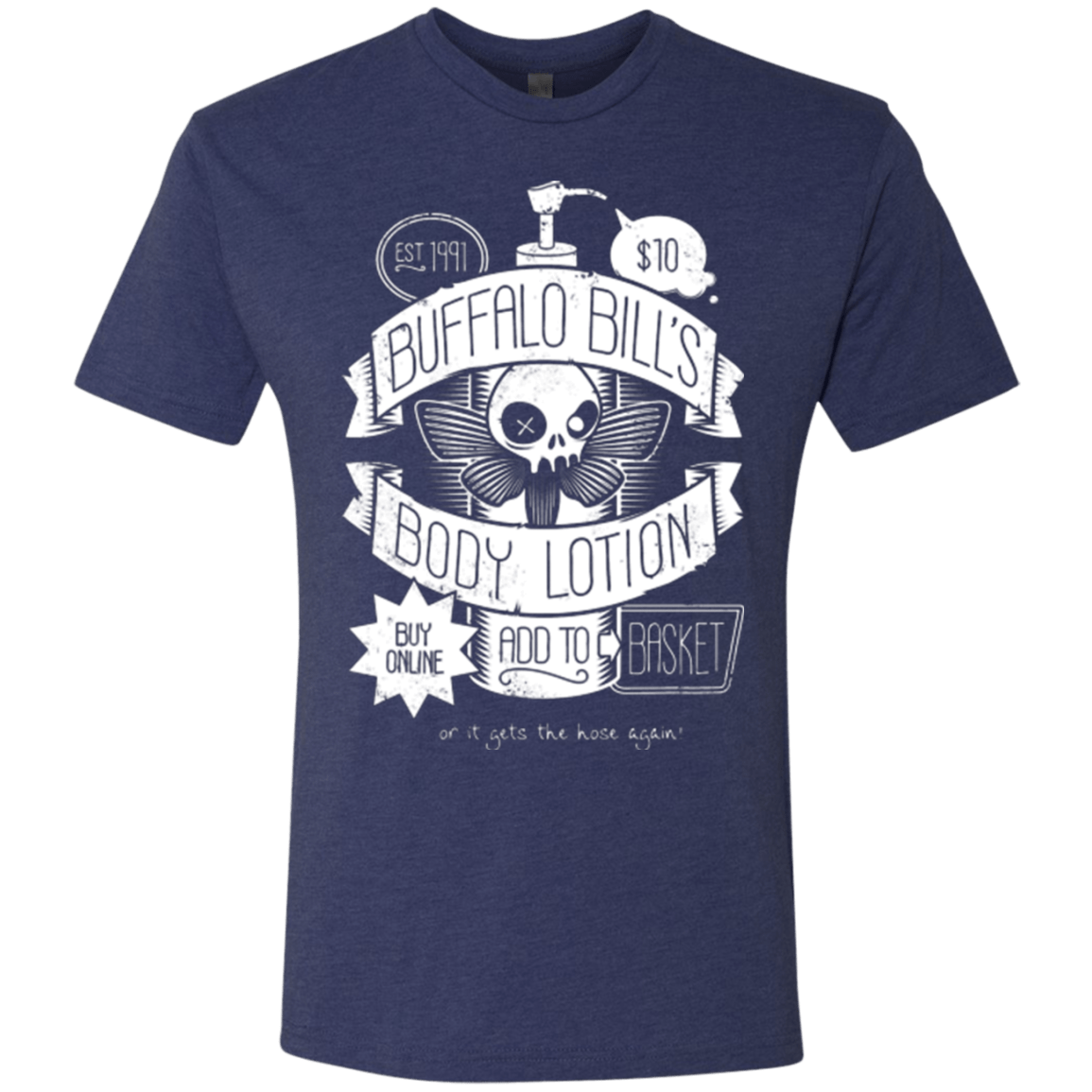T-Shirts Vintage Navy / Small Body Lotion Men's Triblend T-Shirt
