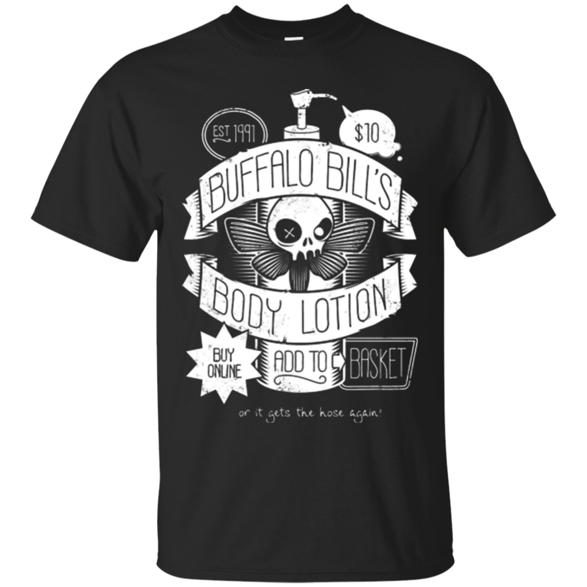 T-Shirts Black / Small Body Lotion T-Shirt