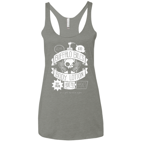 T-Shirts Venetian Grey / X-Small Body Lotion Women's Triblend Racerback Tank