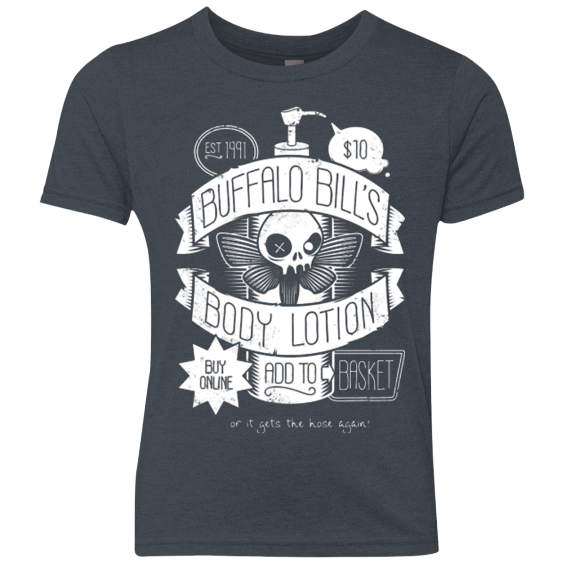 T-Shirts Vintage Navy / YXS Body Lotion Youth Triblend T-Shirt