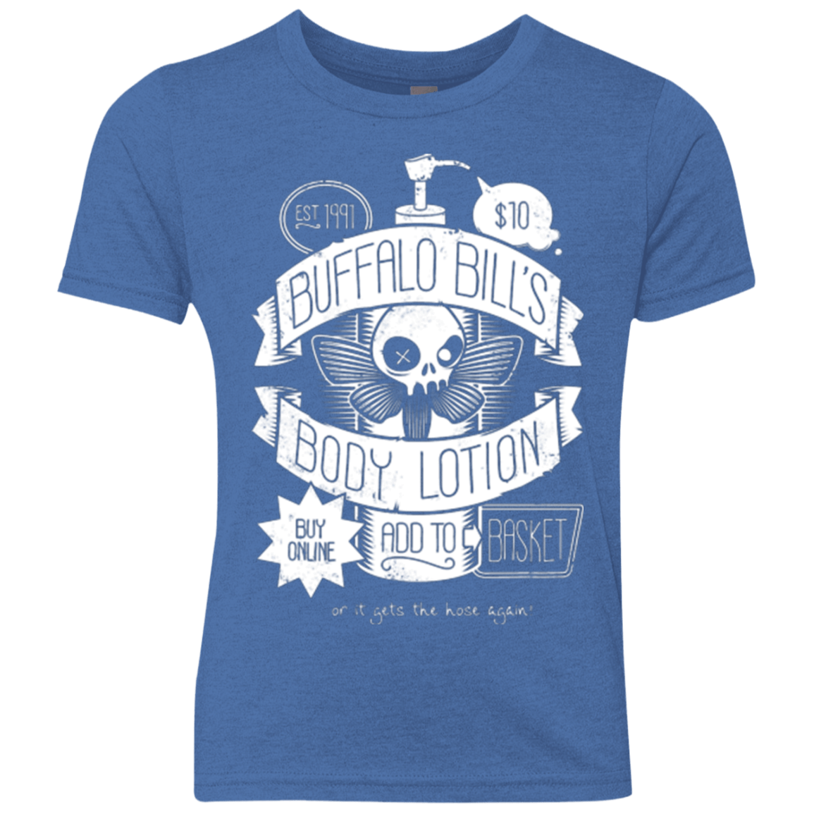 T-Shirts Vintage Royal / YXS Body Lotion Youth Triblend T-Shirt