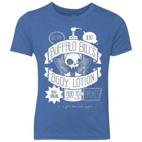 T-Shirts Vintage Royal / YXS Body Lotion Youth Triblend T-Shirt
