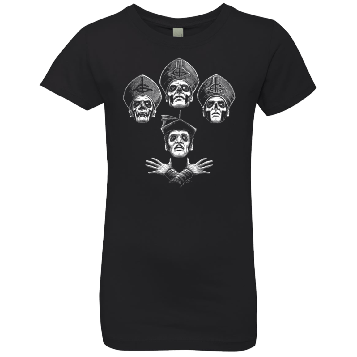 T-Shirts Black / YXS Bohemian Ghost Girls Premium T-Shirt