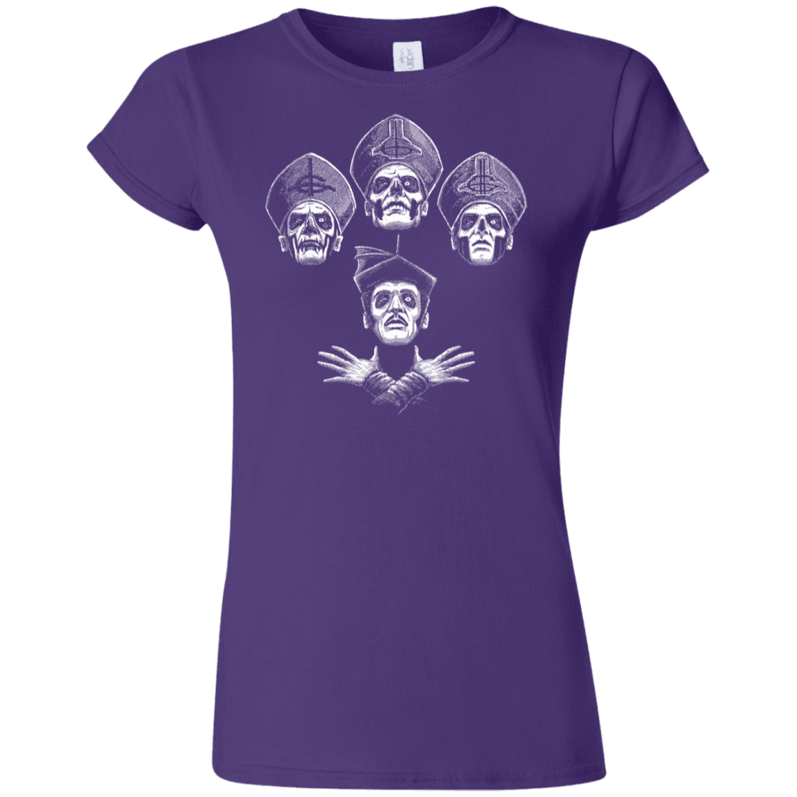 T-Shirts Purple / S Bohemian Ghost Junior Slimmer-Fit T-Shirt