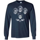 T-Shirts Navy / S Bohemian Ghost Men's Long Sleeve T-Shirt