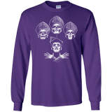 T-Shirts Purple / S Bohemian Ghost Men's Long Sleeve T-Shirt