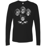 T-Shirts Black / S Bohemian Ghost Men's Premium Long Sleeve