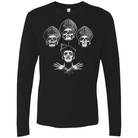 T-Shirts Black / S Bohemian Ghost Men's Premium Long Sleeve