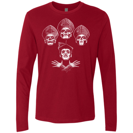 T-Shirts Cardinal / S Bohemian Ghost Men's Premium Long Sleeve