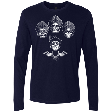 T-Shirts Midnight Navy / S Bohemian Ghost Men's Premium Long Sleeve
