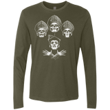 T-Shirts Military Green / S Bohemian Ghost Men's Premium Long Sleeve