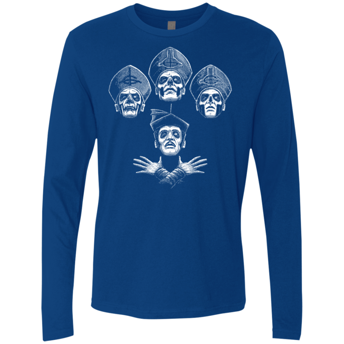T-Shirts Royal / S Bohemian Ghost Men's Premium Long Sleeve