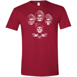 T-Shirts Cardinal Red / S Bohemian Ghost Men's Semi-Fitted Softstyle