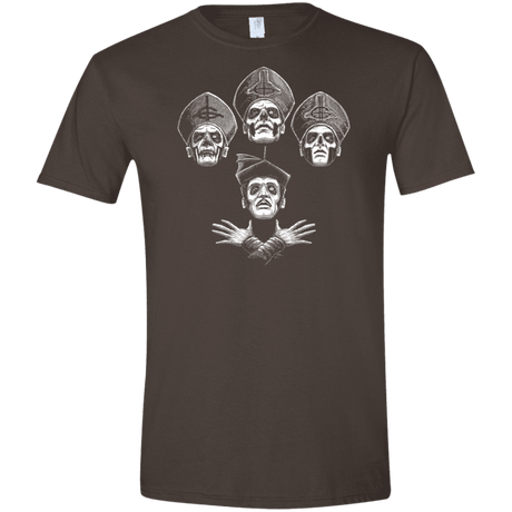 T-Shirts Dark Chocolate / S Bohemian Ghost Men's Semi-Fitted Softstyle