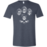T-Shirts Heather Navy / S Bohemian Ghost Men's Semi-Fitted Softstyle