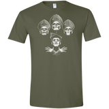 T-Shirts Military Green / S Bohemian Ghost Men's Semi-Fitted Softstyle