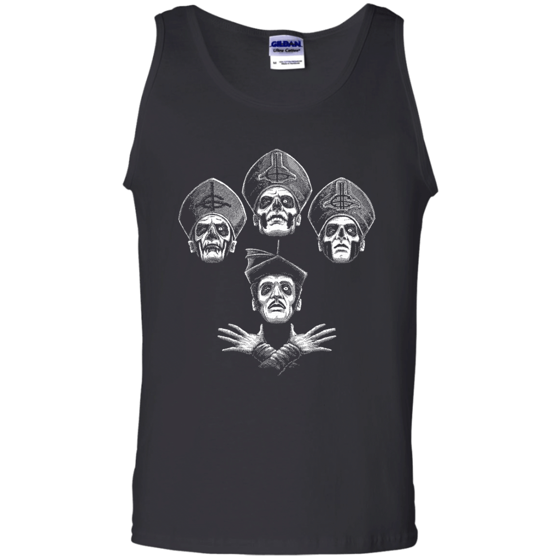 T-Shirts Black / S Bohemian Ghost Men's Tank Top