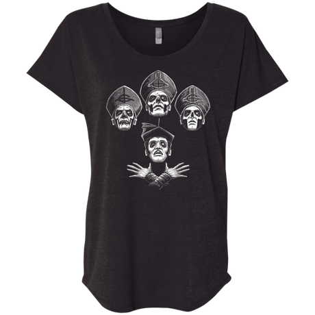T-Shirts Vintage Black / X-Small Bohemian Ghost Triblend Dolman Sleeve