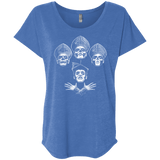 T-Shirts Vintage Royal / X-Small Bohemian Ghost Triblend Dolman Sleeve