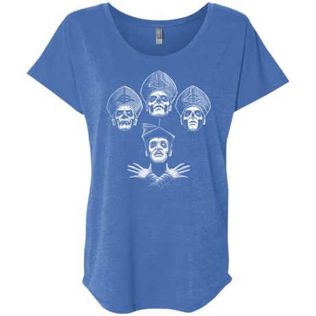 T-Shirts Vintage Royal / X-Small Bohemian Ghost Triblend Dolman Sleeve