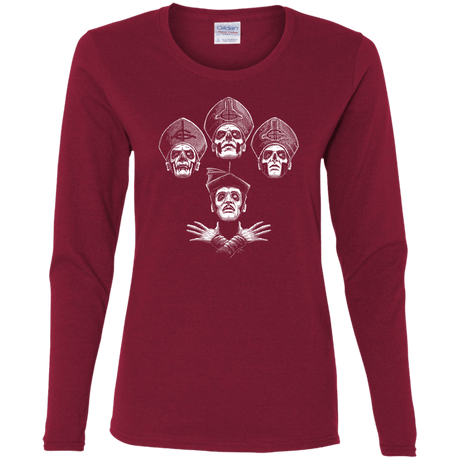 T-Shirts Cardinal / S Bohemian Ghost Women's Long Sleeve T-Shirt