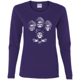 T-Shirts Purple / S Bohemian Ghost Women's Long Sleeve T-Shirt