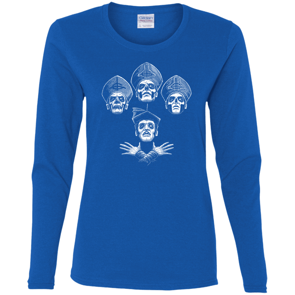 T-Shirts Royal / S Bohemian Ghost Women's Long Sleeve T-Shirt