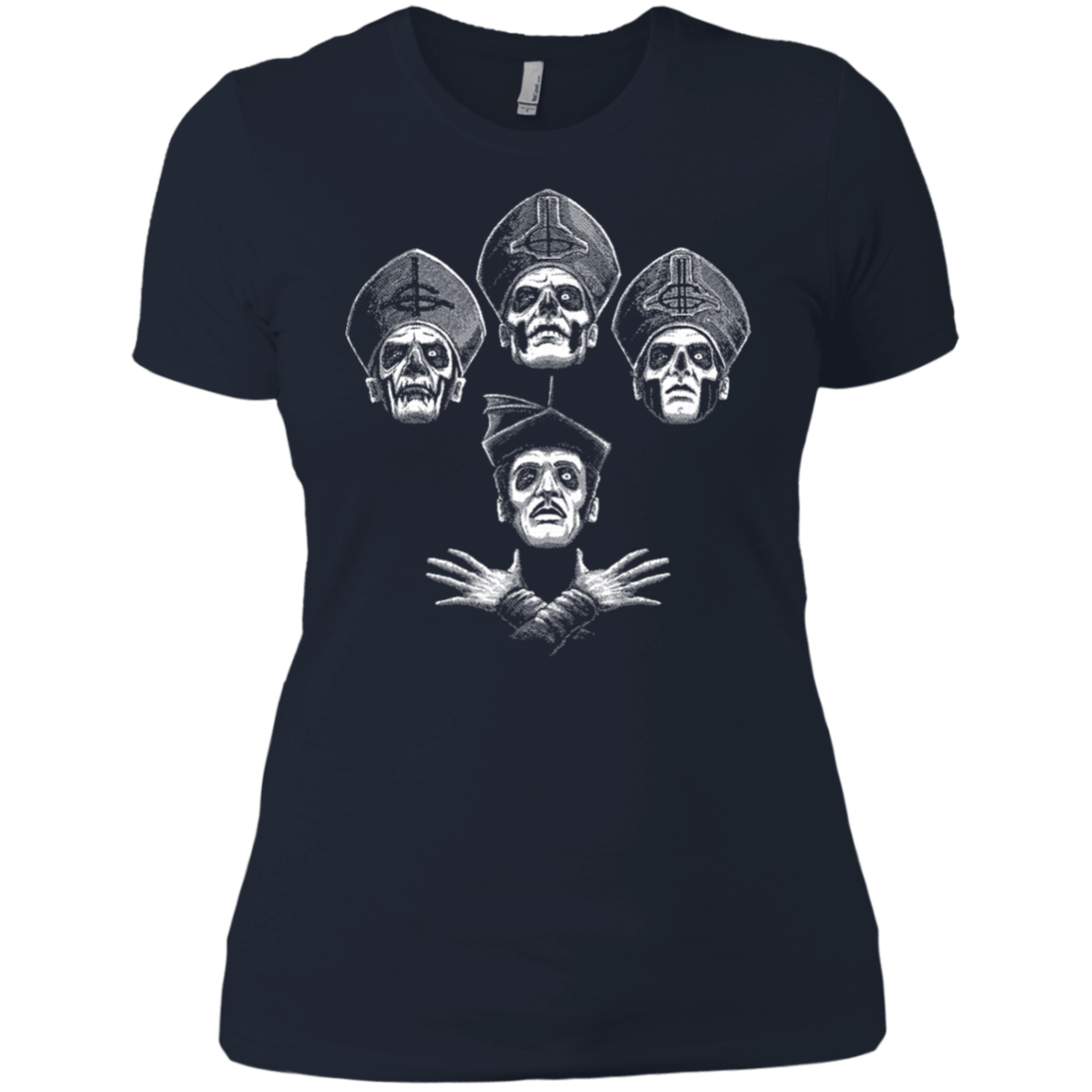 T-Shirts Midnight Navy / X-Small Bohemian Ghost Women's Premium T-Shirt